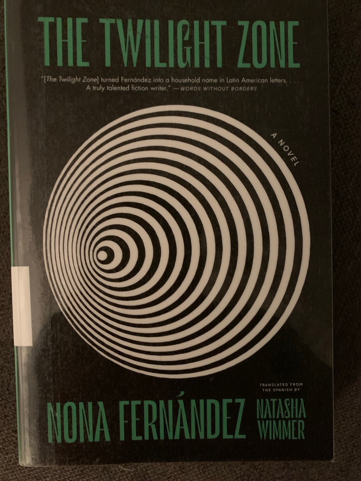 Cover of "The Twilight Zone" by Nona Fernandez